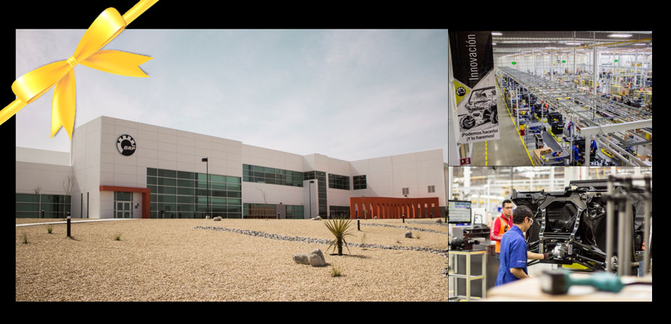 BRP відкриває свій третій виробничий об’єкт у Мексиці! BRP відкриває свій третій виробничий об’єкт у Мексиці!