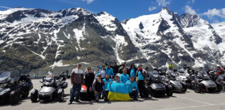 8-11 червня 2017 р. відбулася цікава подія – підкорення альпійської вершини Гросглокнер (Австрія) на родстерах Can-Am Spyder.