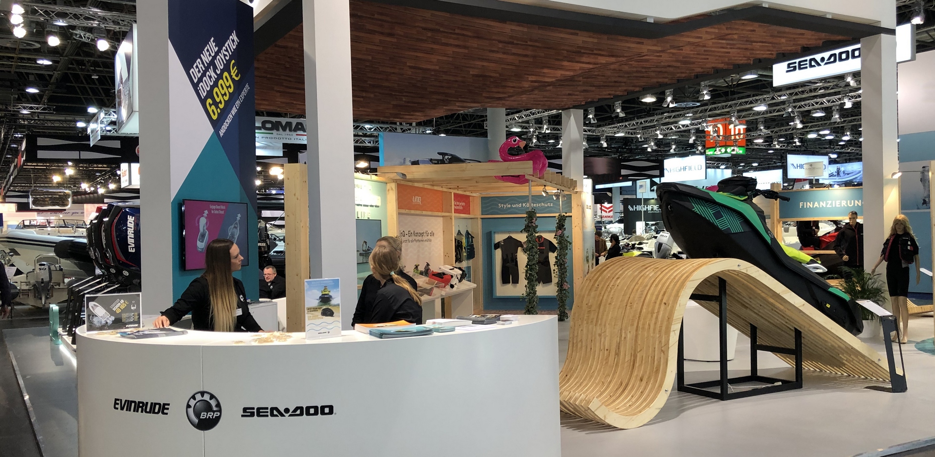 BRP на виставці Boot Düsseldorf 2019 BRP на виставці Boot Düsseldorf 2019